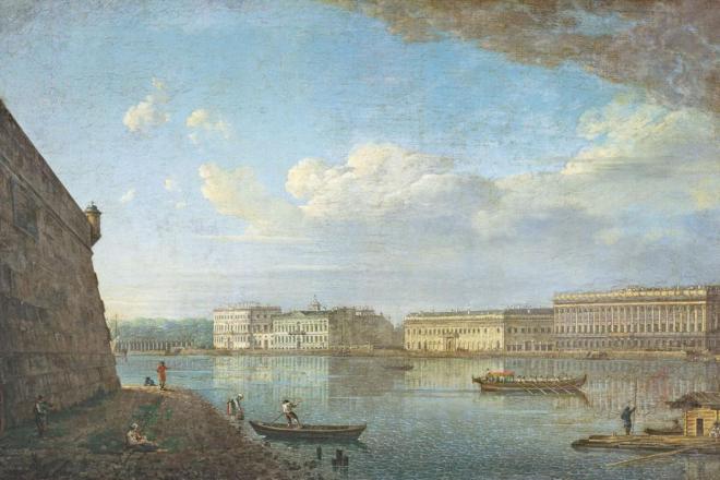 fyodor-alekseyev-a-view-from-the-palace-embankment-of-the-petropavlovsk-fortress-in-st-petersburg-1794